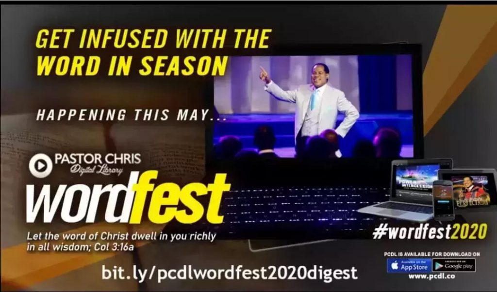 WordFest Pastor Chris