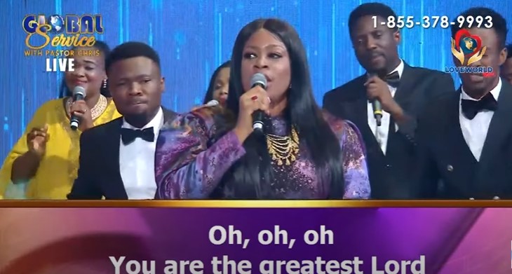 Pastor Chris Oyakhilome Sinach